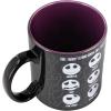Silver Buffalo Disney Tim Burton’s Nightmare Before Christmas “Forever and Always” Featuring Jack Skellington and Sally Double Walled Stainless Steel Tumbler with Straw, 22 Ounces(Jack’s Emotions (20 Ounces))