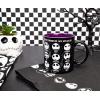 Silver Buffalo Disney Tim Burton’s Nightmare Before Christmas “Forever and Always” Featuring Jack Skellington and Sally Double Walled Stainless Steel Tumbler with Straw, 22 Ounces(Jack’s Emotions (20 Ounces))