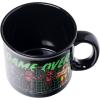 Silver Buffalo Five Nights At Freddy’s Special Delivery Group Line Up Game Over 20oz Ceramic Camper Mug(Black/Multi)