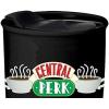 Silver Buffalo Friends Central Perk Smelly Cat Large Ceramic Camper-Style Coffee Mug for Cappuccino, Latte, Hot Cocoa or Hot Tea, 20 Ounces(10oz Central Perk Travel Mug)