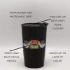 Silver Buffalo Friends Central Perk Smelly Cat Large Ceramic Camper-Style Coffee Mug for Cappuccino, Latte, Hot Cocoa or Hot Tea, 20 Ounces(10oz Central Perk Travel Mug)