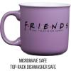 Silver Buffalo Friends Central Perk Smelly Cat Large Ceramic Camper-Style Coffee Mug for Cappuccino, Latte, Hot Cocoa or Hot Tea, 20 Ounces(20oz Smelly Cat)