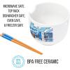 Silver Buffalo Harry Potter Icons Ceramic Ramen Noodle Rice Bowl with Chopsticks, Microwave Safe, 20 Ounces(Batman Japanese Manga Comic Panels)