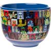 Silver Buffalo Harry Potter Icons Ceramic Ramen Noodle Rice Bowl with Chopsticks, Microwave Safe, 20 Ounces(Star Wars Characters Spoon)