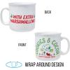 Silver Buffalo Peanuts Snoopy and Woodstock Get Cozy Ceramic Camper Mug, 20 Ounces(Peanuts Snoopy’s Holiday Treats)