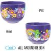 Silver Buffalo Pokemon Pokeball Ceramic Ramen Noodle Bowl with Chopsticks, Microwave Safe, 20 Ounces(Care Bears Groovy Flower Power)