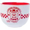 Silver Buffalo Pokemon Pokeball Ceramic Ramen Noodle Bowl with Chopsticks, Microwave Safe, 20 Ounces(Five Night at Freddy’s Fazbear Pizza)