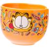 Silver Buffalo Pokemon Pokeball Ceramic Ramen Noodle Bowl with Chopsticks, Microwave Safe, 20 Ounces(Garfield Junk Food Spoon)