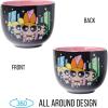 Silver Buffalo Pokemon Pokeball Ceramic Ramen Noodle Bowl with Chopsticks, Microwave Safe, 20 Ounces(Powerpuff Girls Group)