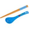 Silver Buffalo Pokemon Pokeball Ceramic Ramen Noodle Bowl with Chopsticks, Microwave Safe, 20 Ounces(Rainbow Brite and Twink Spoon)