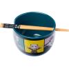 Silver Buffalo Pokemon Pokeball Ceramic Ramen Noodle Bowl with Chopsticks, Microwave Safe, 20 Ounces(Spy X Family Anime)