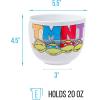 Silver Buffalo Pokemon Pokeball Ceramic Ramen Noodle Bowl with Chopsticks, Microwave Safe, 20 Ounces(Teenage Mutant Ninja Turtles)