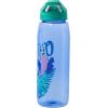 Silver Buffalo Pokémon Skate Graffiti Electrifying Pikachu Water Bottle with Screw-On Lid, 28 Ounces(Cute Stitch Ohana)