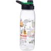 Silver Buffalo Pokémon Skate Graffiti Electrifying Pikachu Water Bottle with Screw-On Lid, 28 Ounces(Friends Iconic Doodles)