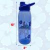 Silver Buffalo Pokémon Skate Graffiti Electrifying Pikachu Water Bottle with Screw-On Lid, 28 Ounces(Lilo and Stitch Nope Not Today)