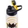 Silver Buffalo Pokémon Skate Graffiti Electrifying Pikachu Water Bottle with Screw-On Lid, 28 Ounces(Sanrio Badtz Maru)