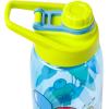 Silver Buffalo Pokémon Skate Graffiti Electrifying Pikachu Water Bottle with Screw-On Lid, 28 Ounces(Sanrio Keroppi Flying)