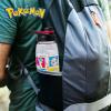 Silver Buffalo Pokémon Skate Graffiti Electrifying Pikachu Water Bottle with Screw-On Lid, 28 Ounces(Various Pokemons)