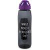 Silver Buffalo Pokémon Skate Graffiti Electrifying Pikachu Water Bottle with Screw-On Lid, 28 Ounces(Wednesday: What Would Wednesday Do)