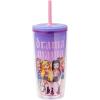 Silver Buffalo Disney Lilo and Stitch Tropical Pattern Plastic Tall Cold Cup with Lid and Straw, 20 Ounces(Bratz Drama Mama)