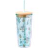 Silver Buffalo Disney Lilo and Stitch Tropical Sitting Stitch Double Walled Stainless Steel Water Bottle, 25 Ounces(20oz Stitch in Hawaiian Shirt Pattern)