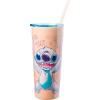 Silver Buffalo Disney Lilo and Stitch Tropical Sitting Stitch Double Walled Stainless Steel Water Bottle, 25 Ounces(22oz Chilled Vibes Stitch)