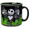 Silver Buffalo Disney Tim Burton’s Nightmare Before Christmas “Forever and Always” Featuring Jack Skellington and Sally Double Walled Stainless Steel Tumbler with Straw, 22 Ounces(Your Worst Nightmare (20 Ounces))