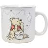 Silver Buffalo Disney Winnie the Pooh But First Hunny Honey Featuring Piglet Ceramic Camper Mug, 20 Ounces(Winnie the Pooh First Hunny)
