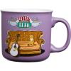 Silver Buffalo Friends Central Perk Smelly Cat Large Ceramic Camper-Style Coffee Mug for Cappuccino, Latte, Hot Cocoa or Hot Tea, 20 Ounces(20oz Smelly Cat)