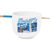 Silver Buffalo Harry Potter Icons Ceramic Ramen Noodle Rice Bowl with Chopsticks, Microwave Safe, 20 Ounces(Batman Japanese Manga Comic Panels)