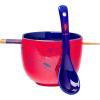 Silver Buffalo Harry Potter Icons Ceramic Ramen Noodle Rice Bowl with Chopsticks, Microwave Safe, 20 Ounces(Spider-Man Spiders and Webs Spoon)