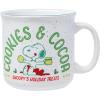 Silver Buffalo Peanuts Snoopy and Woodstock Get Cozy Ceramic Camper Mug, 20 Ounces(Peanuts Snoopy’s Holiday Treats)