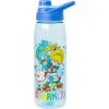 Silver Buffalo Pokémon Skate Graffiti Electrifying Pikachu Water Bottle with Screw-On Lid, 28 Ounces(Rainbow Brite Sparkle)