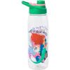 Silver Buffalo Pokémon Skate Graffiti Electrifying Pikachu Water Bottle with Screw-On Lid, 28 Ounces(The Little Mermaid (Live Action Movie) Hydration Tracker)