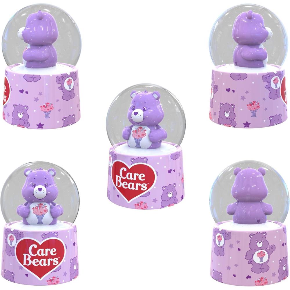 imageSilver Buffalo Care Bears Light Up Snow Globe Featuring Funshine Bear 45mmPurple