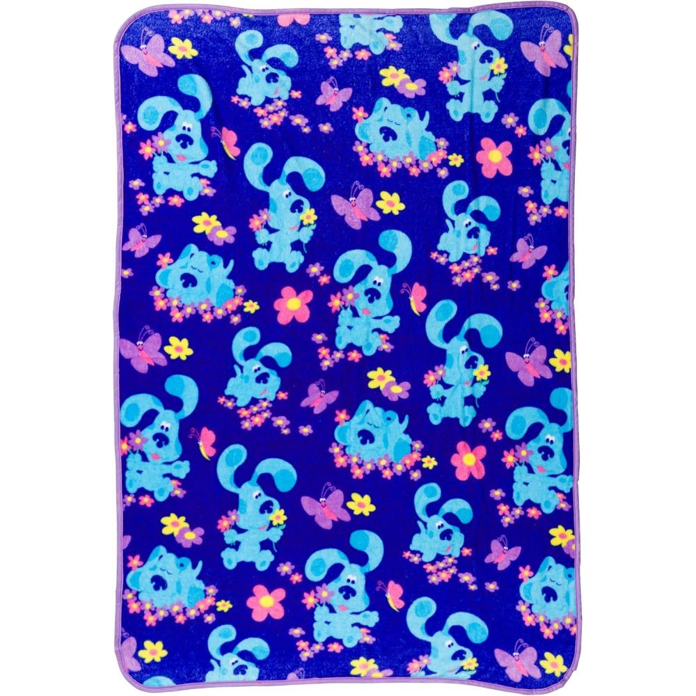 imageSilver Buffalo Care Bears Plush Fleece Throw Blanket 45quot x 60quot 250 GSMBlues Clues