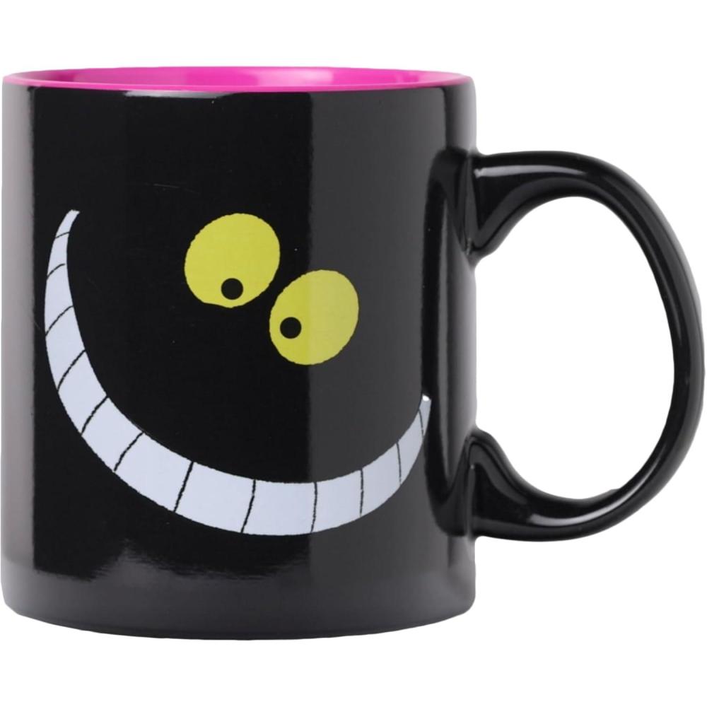 imageSilver Buffalo Disney Alice in Wonderland Cheshire Cat Curiouser and Curiouser Heat Reveal Ceramic Mug 20 OuncesAlice in Wonderland Cheshire Cat