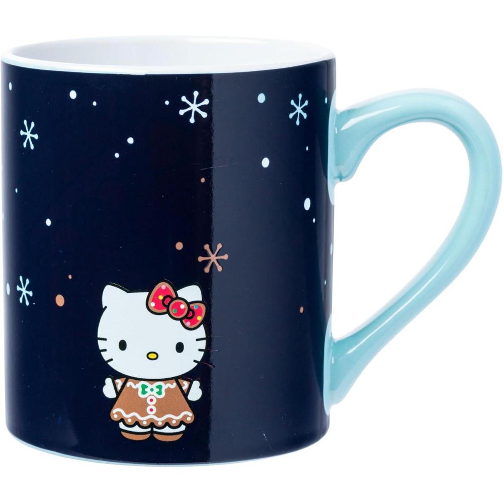 imageSilver Buffalo Disney Alice in Wonderland Cheshire Cat Curiouser and Curiouser Heat Reveal Ceramic Mug 20 OuncesHello Kitty Gingerbread