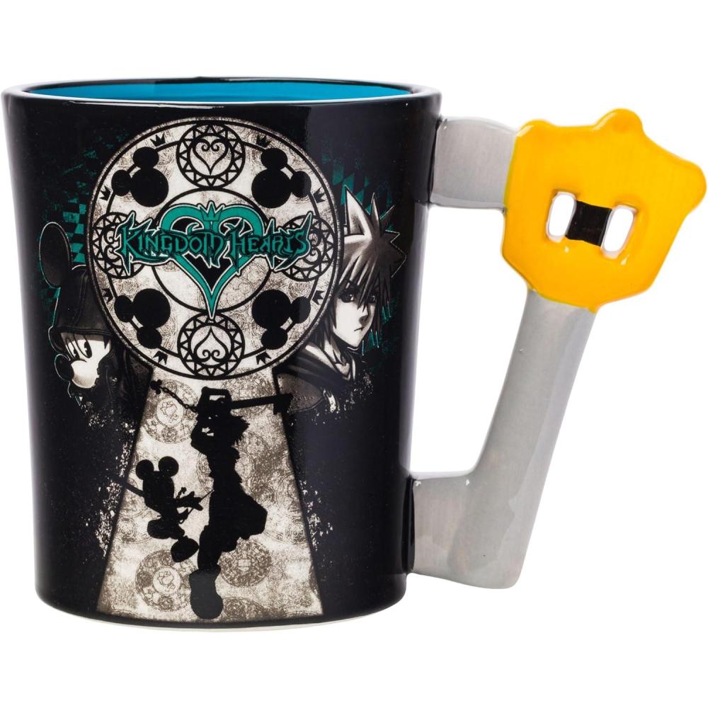 imageSilver Buffalo Disney Kingdom Hearts Mickey and Sora 3D Sculpted Ceramic Mug 20Ounces20oz Mickey and Sora