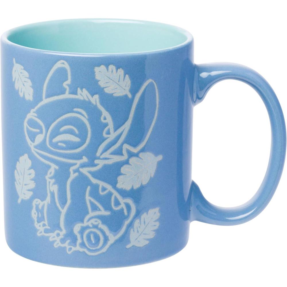 imageSilver Buffalo Disney Lilo and Stitch Beauty and the Beast Costume Be Our Guest Ceramic Mug 20 OuncesCute But Cheeky 20 Ounces
