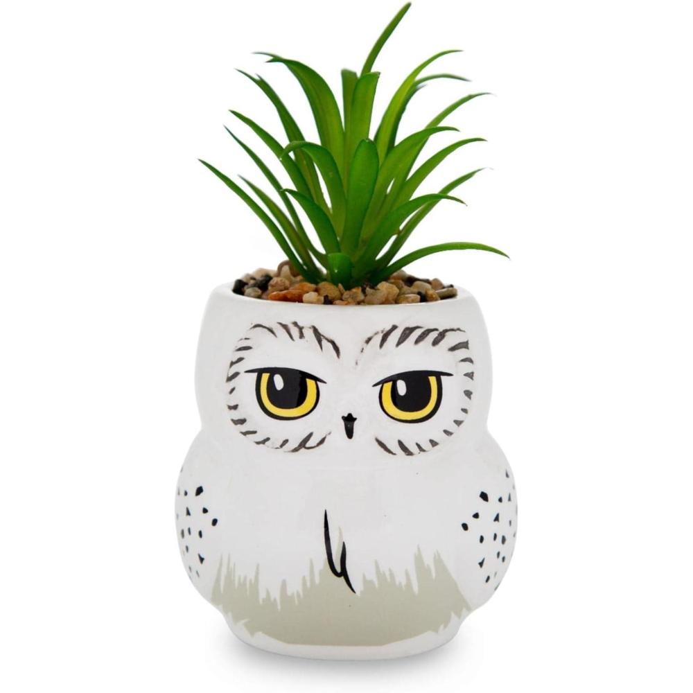 imageSilver Buffalo Disney Nightmare Before Christmas Jack Skellington Decorative Artificial Faux Greenery Plant in CeramicHedwig