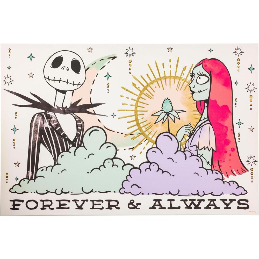 imageSilver Buffalo Disney Winnie The Pooh Weekend Vibes Box Sign 5quot x 7quot x 15quotNightmare Before Christmas