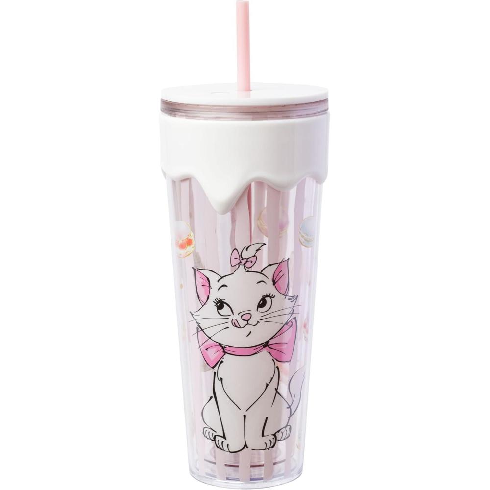 imageSilver Buffalo Disney Winnie the Pooh Eating Honey with Bees 3D Sculpted Drip Tumbler 26 OuncesAristocats