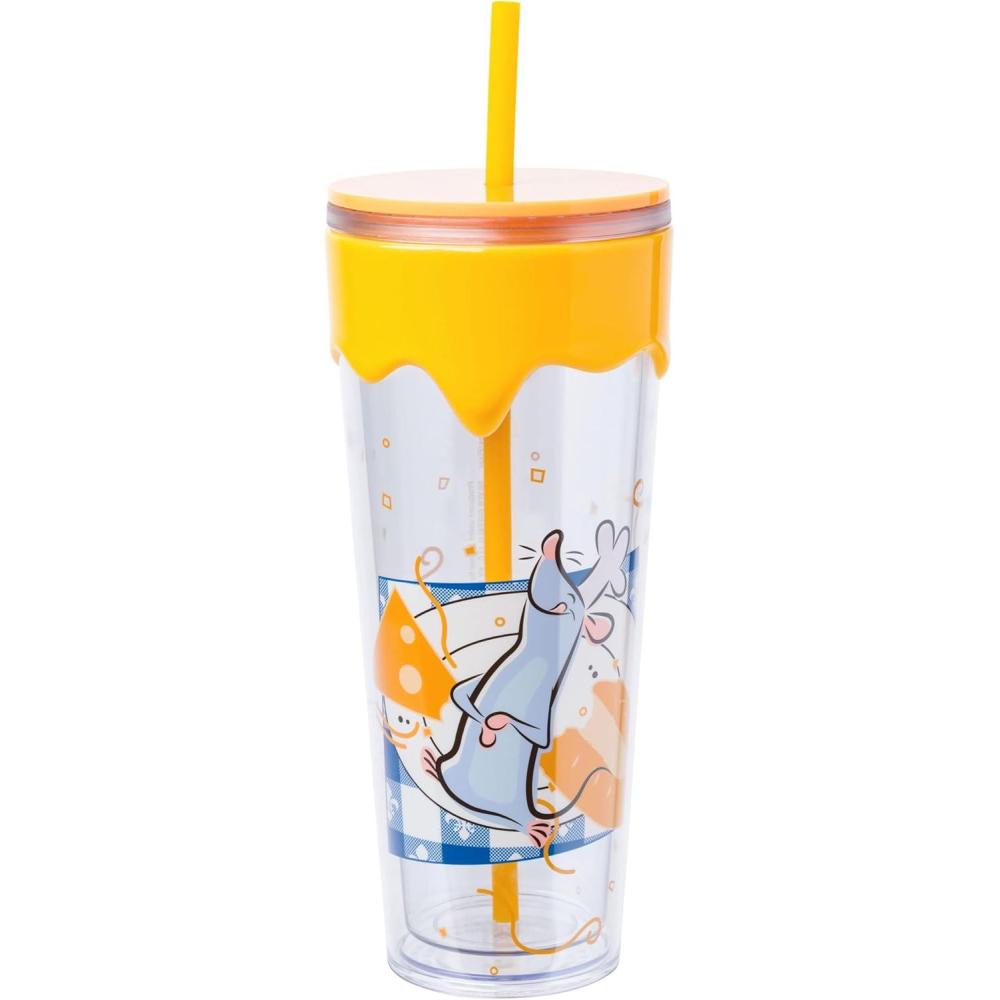imageSilver Buffalo Disney Winnie the Pooh Eating Honey with Bees 3D Sculpted Drip Tumbler 26 OuncesRatatouille