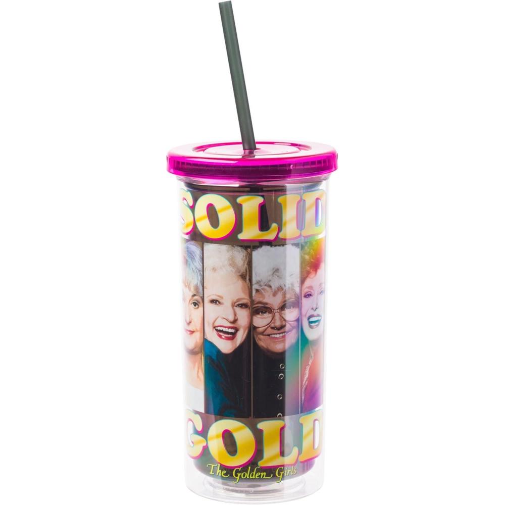 imageSilver Buffalo Golden Girls Squad Goals Group Ceramic Camper Mug 20 Ounces 20oz Squad Goals 1 Count Pack of 1BlackMulti