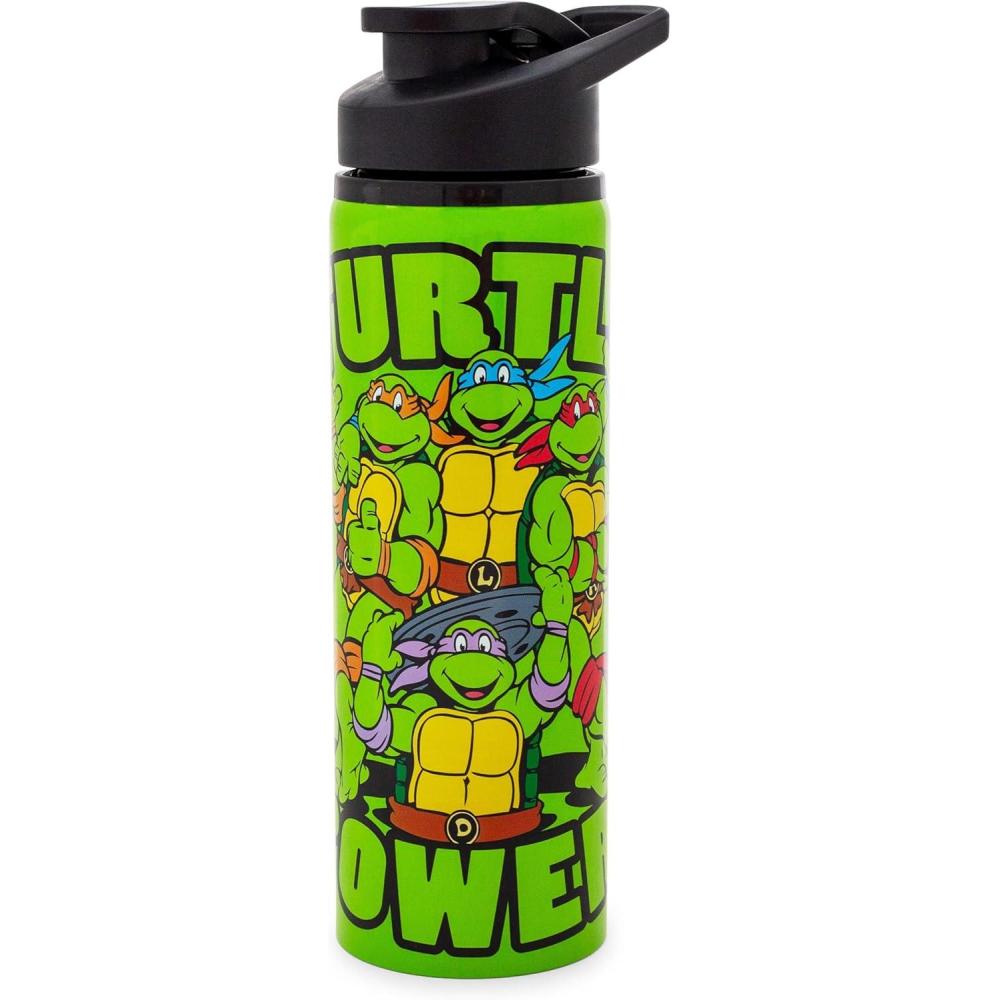 imageSilver Buffalo Harry Potter Hogwarts Stainless Steel Water bottle with Strap 27OuncesGreen