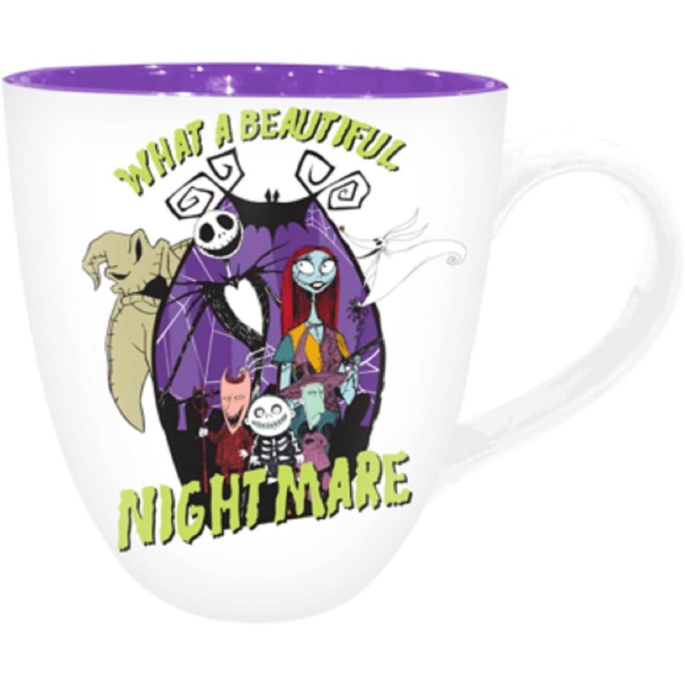 imageSilver Buffalo Haunted Mansion Beware Ceramic Mug 20 OuncesBeautiful Nightmare
