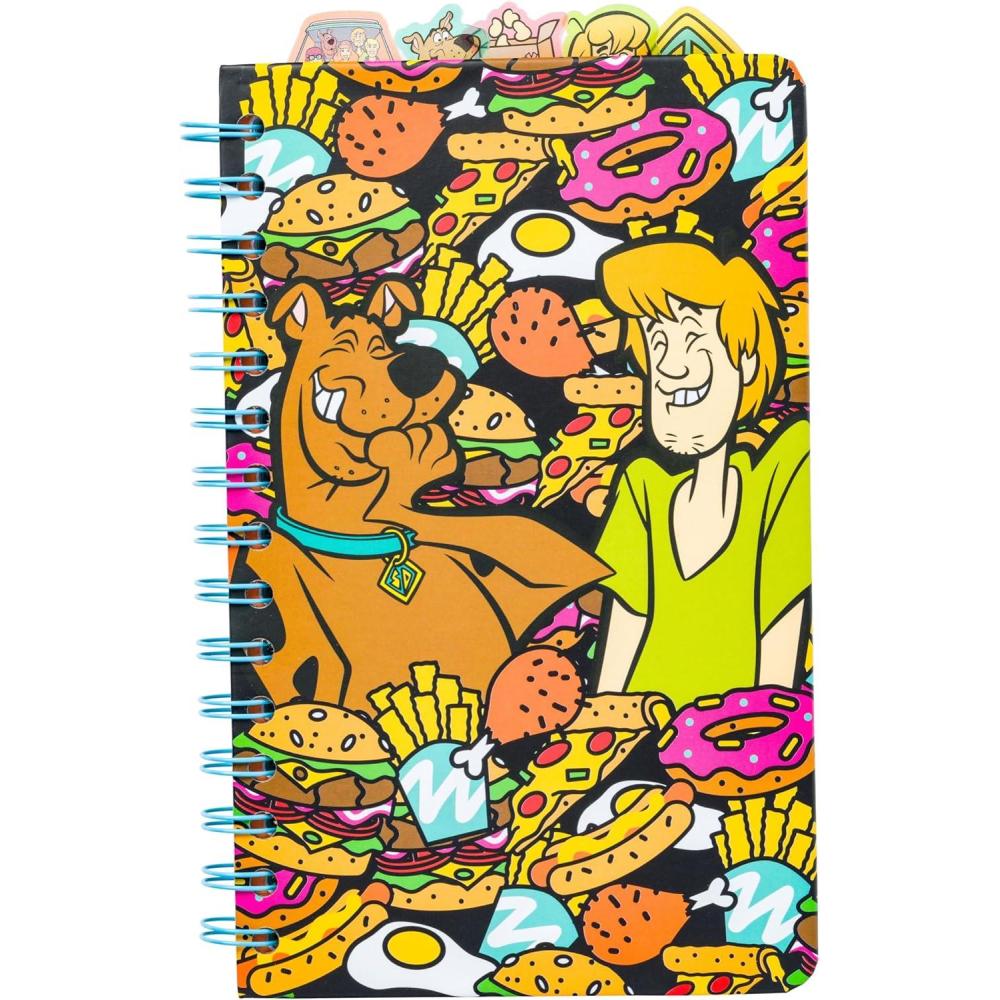 imageSilver Buffalo Pokemon Pokeball Starters Spiral Tabbed Notebook 8 x 5 InchesScooby Doo