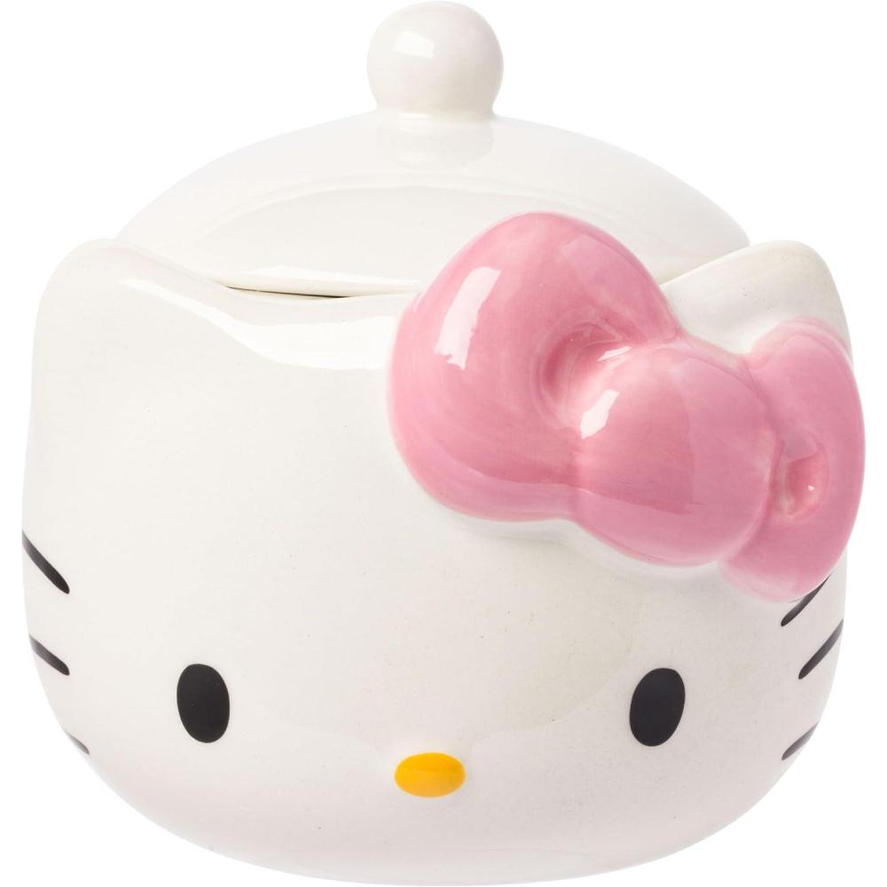 imageSilver Buffalo Sanrio Hello Kitty Frankenstein Sculpted Ceramic Cookie Jar 7 x 575 x 975Hello Kitty Ceramic Sculpted