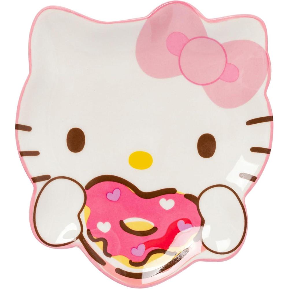 imageSilver Buffalo Sanrio Hello Kitty Sculpted Ceramic Spoon RestHello Kitty Spoon Rest